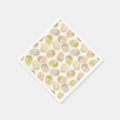 Serviette En Papier Bonbons de Pâques (Coin)