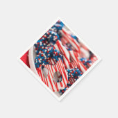 Serviette En Papier Bonbons patriotiques (Coin)