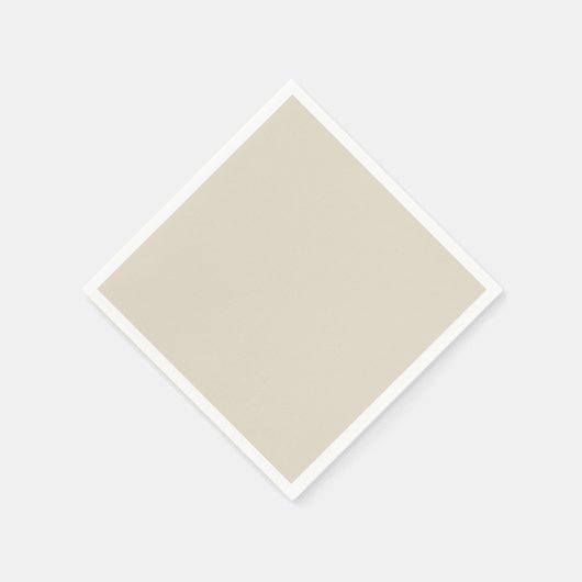Serviette En Papier Bone (couleur solide) (Coin)