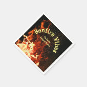 Serviette En Papier Bonfire Party | (Coin)