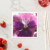 Serviette En Papier Bonheur (En situation)