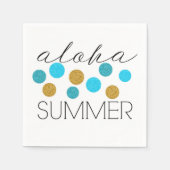 Serviette En Papier Bonjour été (Devant)