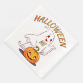 Serviette En Papier Bonjour ! Halloween (Coin)