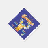 Serviette En Papier Bonjour l'été (Coin)