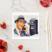 Serviette En Papier Bonjour, Mabel ? C'est Tony. (En situation)