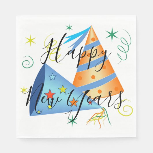 Serviette En Papier Bonne année (Devant)
