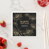 Serviette En Papier Bonne année (En situation)