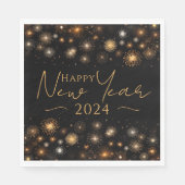Serviette En Papier Bonne année (Devant)