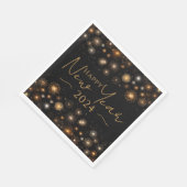Serviette En Papier Bonne année (Coin)