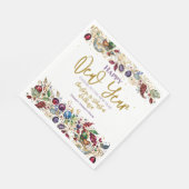 Serviette En Papier Bonne année (Coin)