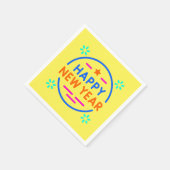 Serviette En Papier "Bonne année" (Coin)