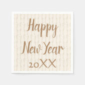 Serviette En Papier Bonne année (Devant)