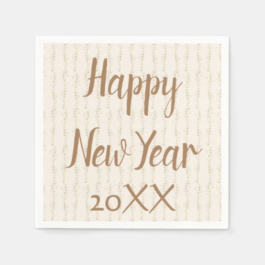 Serviette En Papier Bonne année (Devant)