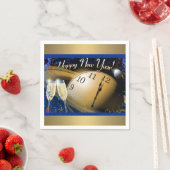 Serviette En Papier Bonne année (En situation)