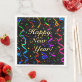 Serviette En Papier "Bonne année !" (En situation)