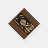 Serviette En Papier Bonne année (Coin)