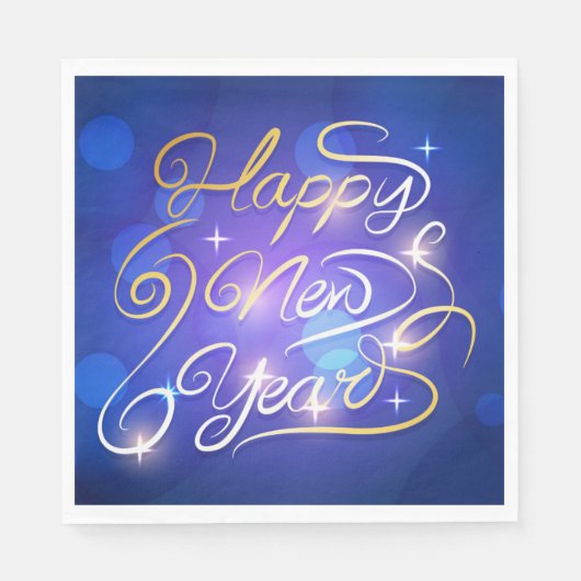 Serviette En Papier Bonne année (Devant)