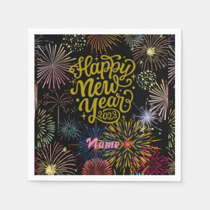 Serviette En Papier Bonne année 2023 Thunder_Cove