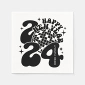 Serviette En Papier Bonne année 2024 (Devant)