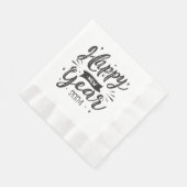Serviette En Papier Bonne année 2024 (Coin)