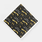 Serviette En Papier Bonne année 2024 (Coin)