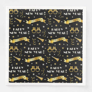 Serviette En Papier Bonne année 2024