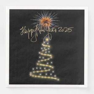 Serviette En Papier Bonne Année 2025
