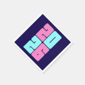 Serviette En Papier Bonne année 2026 Célébration (Coin)