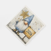 Serviette En Papier Bonne année, 2026, Célébration (Coin)