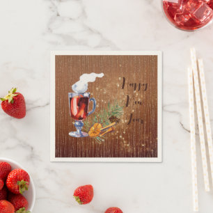 Serviette En Papier Bonne année Hot Toddy et épices