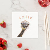 Serviette En Papier Bonne autruche (En situation)