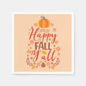 Serviette En Papier Bonne chute, vous tous (Devant)