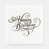Serviette En Papier Bonne collection Classic Anniversaire (Devant)