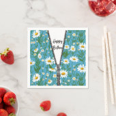 Serviette En Papier Bonne fête d'anniversaire avec Zipper (En situation)