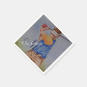 Serviette En Papier Bonne fête de la fête du Golfeur (Coin)