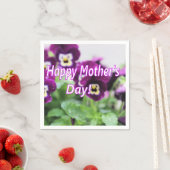 Serviette En Papier Bonne fête des mères (En situation)