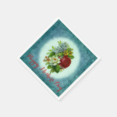 Serviette En Papier Bonne fête des mères (Coin)