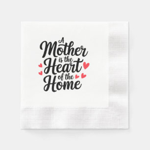 Serviette En Papier Bonne fête des mères