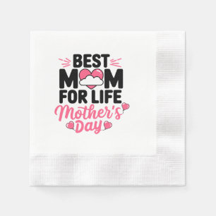 Serviette En Papier Bonne fête des mères
