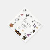 Serviette En Papier Bonne fête d'Halloween (Coin)