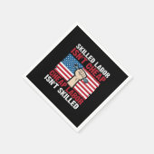 Serviette En Papier Bonne fête du travail Festival 2025 Classic- S (Coin)