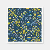 Serviette En Papier Bonne Hanoukka (Devant)