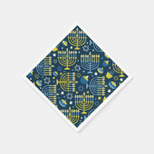 Serviette En Papier Bonne Hanoukka (Coin)