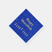 Serviette En Papier Bonne Hanoukka (Coin)