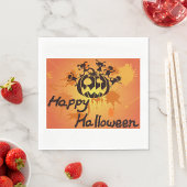 Serviette En Papier Bonne illustration d'Halloween