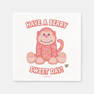 Serviette En Papier Bonne journée Berry