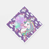 Serviette En Papier Bonne licorne (Coin)