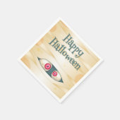 Serviette En Papier Bonne maman d'Halloween (Coin)