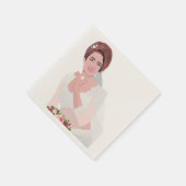 SERVIETTE EN PAPIER BONNE MARIE (Coin)