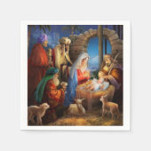 Serviette En Papier Bonne nuit (Devant)